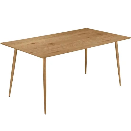 Read more about Malibu wooden dining table 120cm rectangular in oak