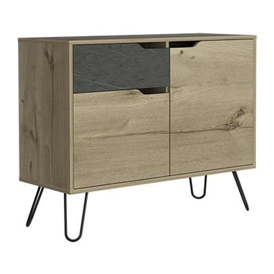 Product photograph of Marsett Small Sideboard With 1 Door And 3 Drawers from Furniture in Fashion