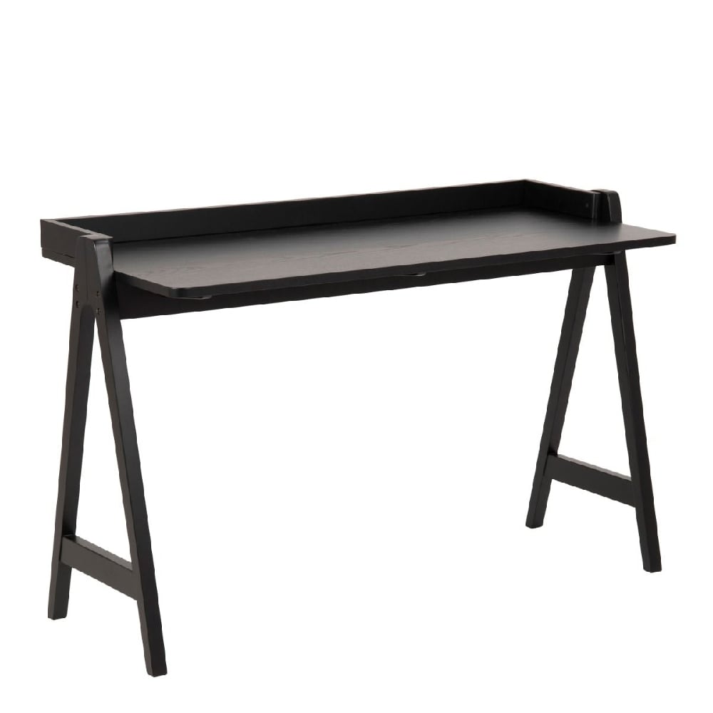 marne wooden laptop desk in black