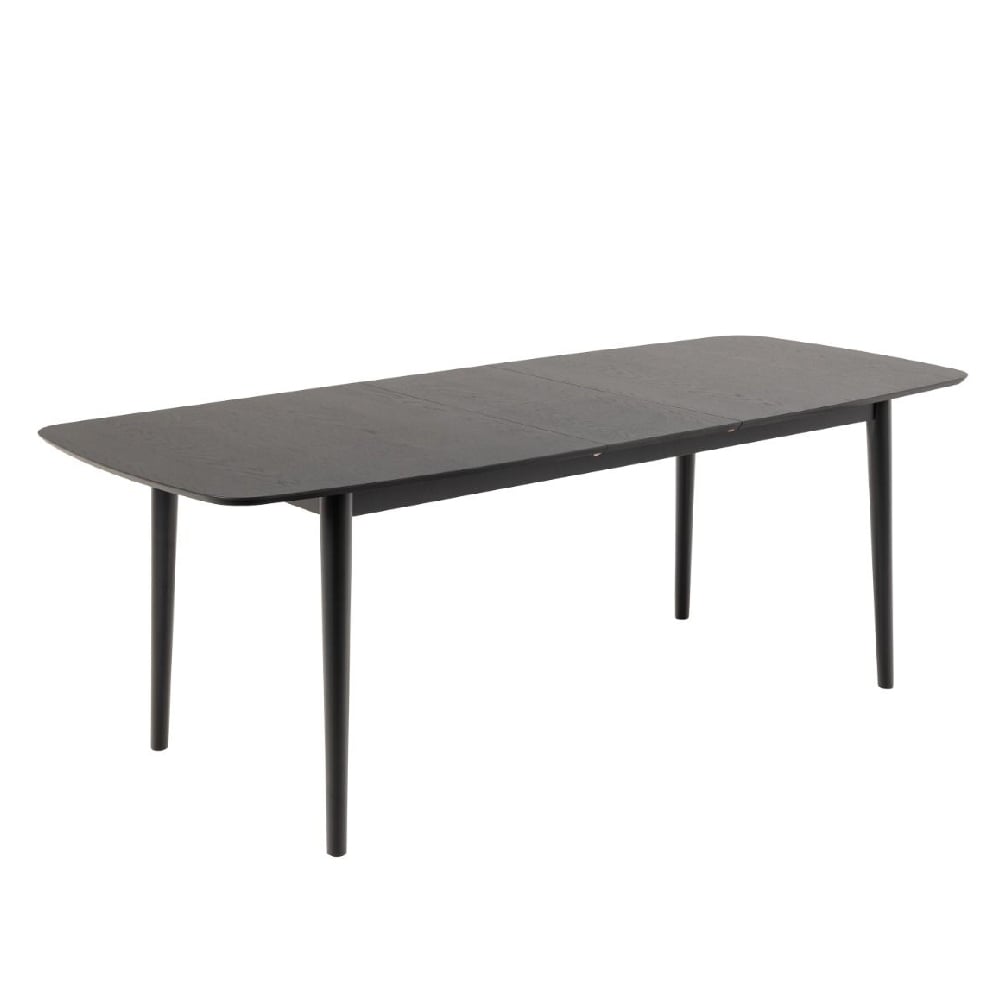 Read more about Marshfield wooden rectangular extending dining table in black