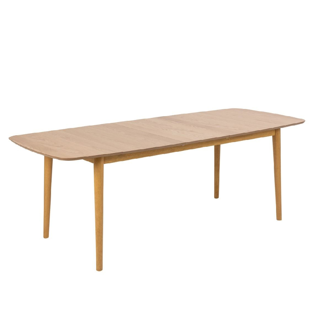 Product photograph of Marshfield Wooden Rectangular Extending Dining Table In Oak from Furniture in Fashion