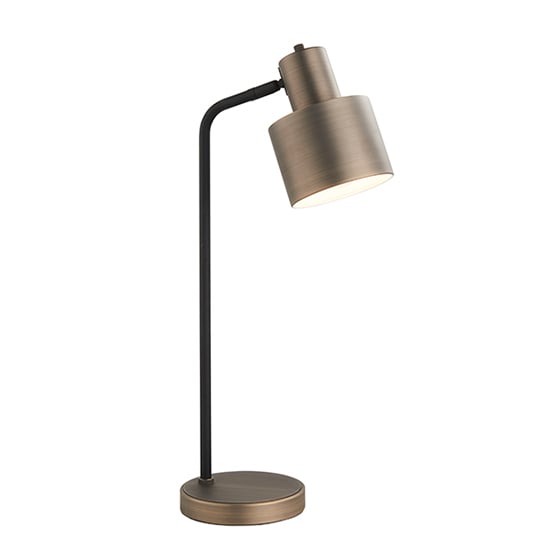 Read more about Mayfield task table lamp in dark bronze and matt black