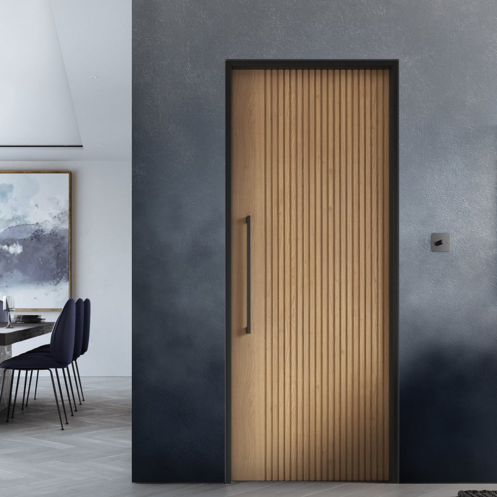 Product photograph of Melbourne 1981mm X 838mm Wooden Internal Door In Oak from Furniture in Fashion