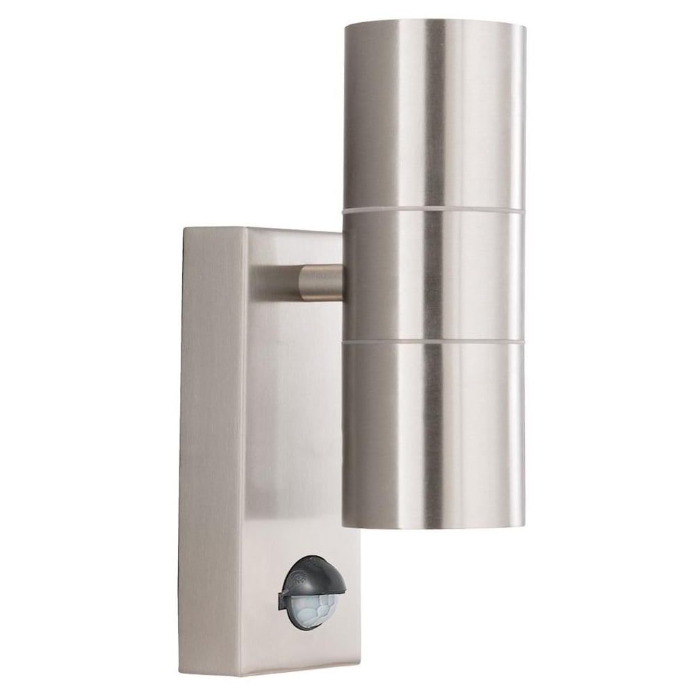 Read more about Metro stainless steel outdoor wall light in silver