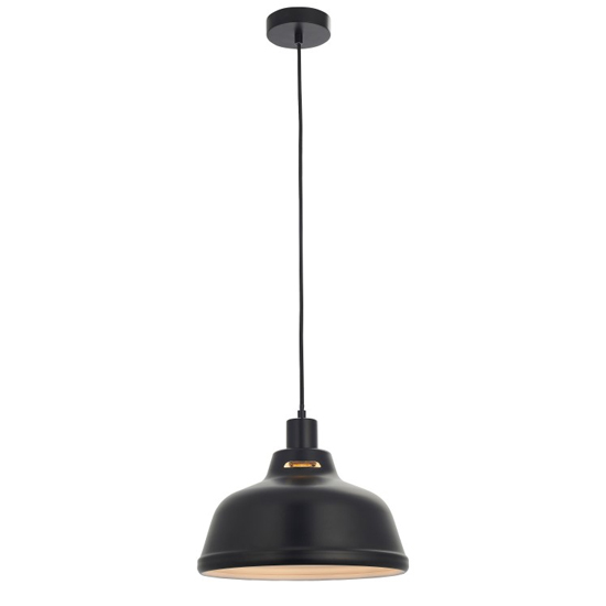 Mono Wall Hung Pendant In Light Black And White | Furniture in Fashion