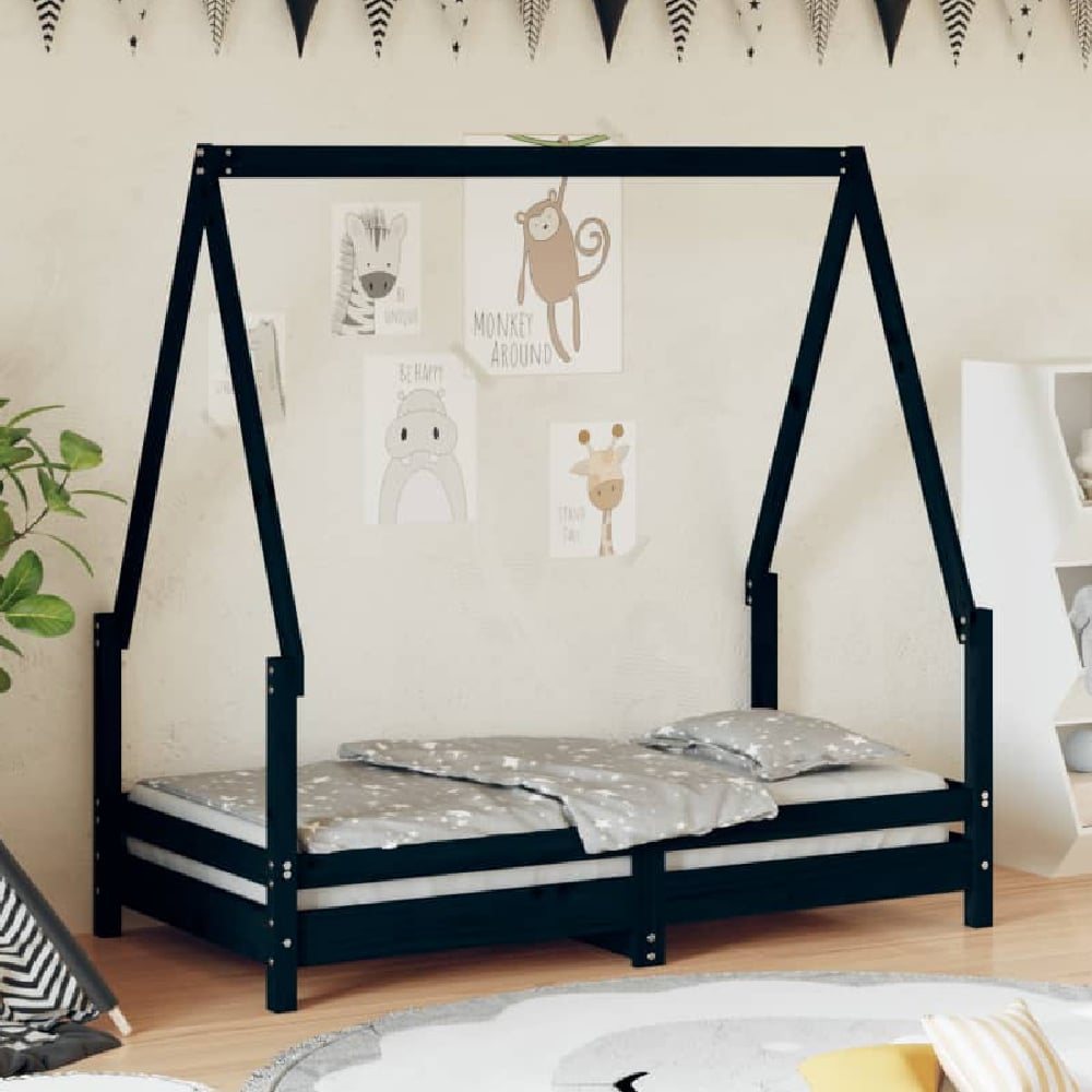 Read more about Narva 70x140cm wooden children daybed in black