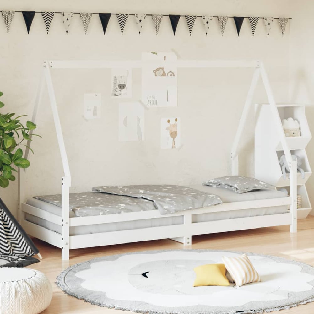 Read more about Narva 80x200cm wooden children daybed in white