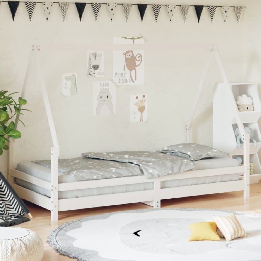 Read more about Narva 90x190cm wooden children daybed in white