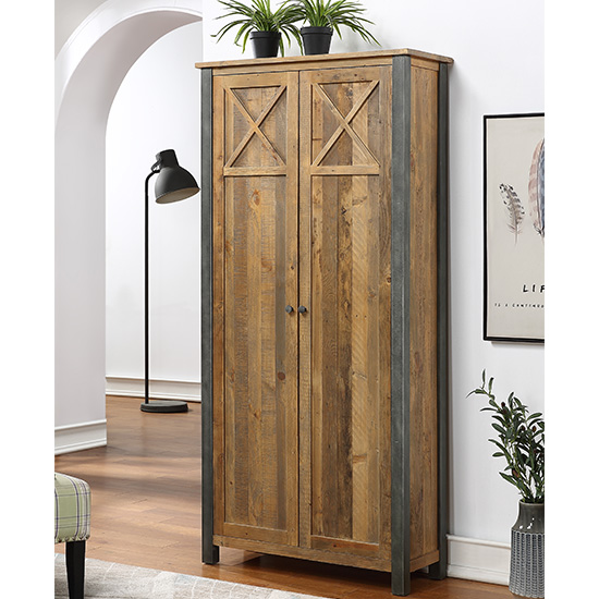 Read more about Nebura wooden storage cabinet in reclaimed wood