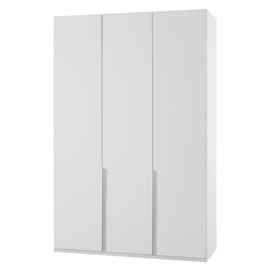 Read more about New york wooden wardrobe in white with 3 doors