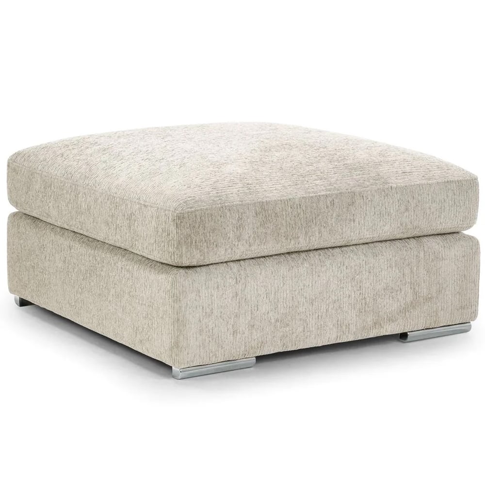 Read more about Newkirk fabric foot stool in beige