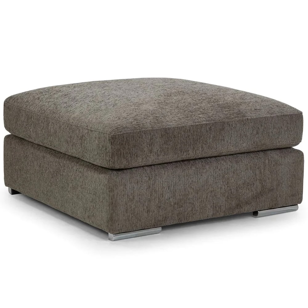 Read more about Newkirk fabric foot stool in mocha