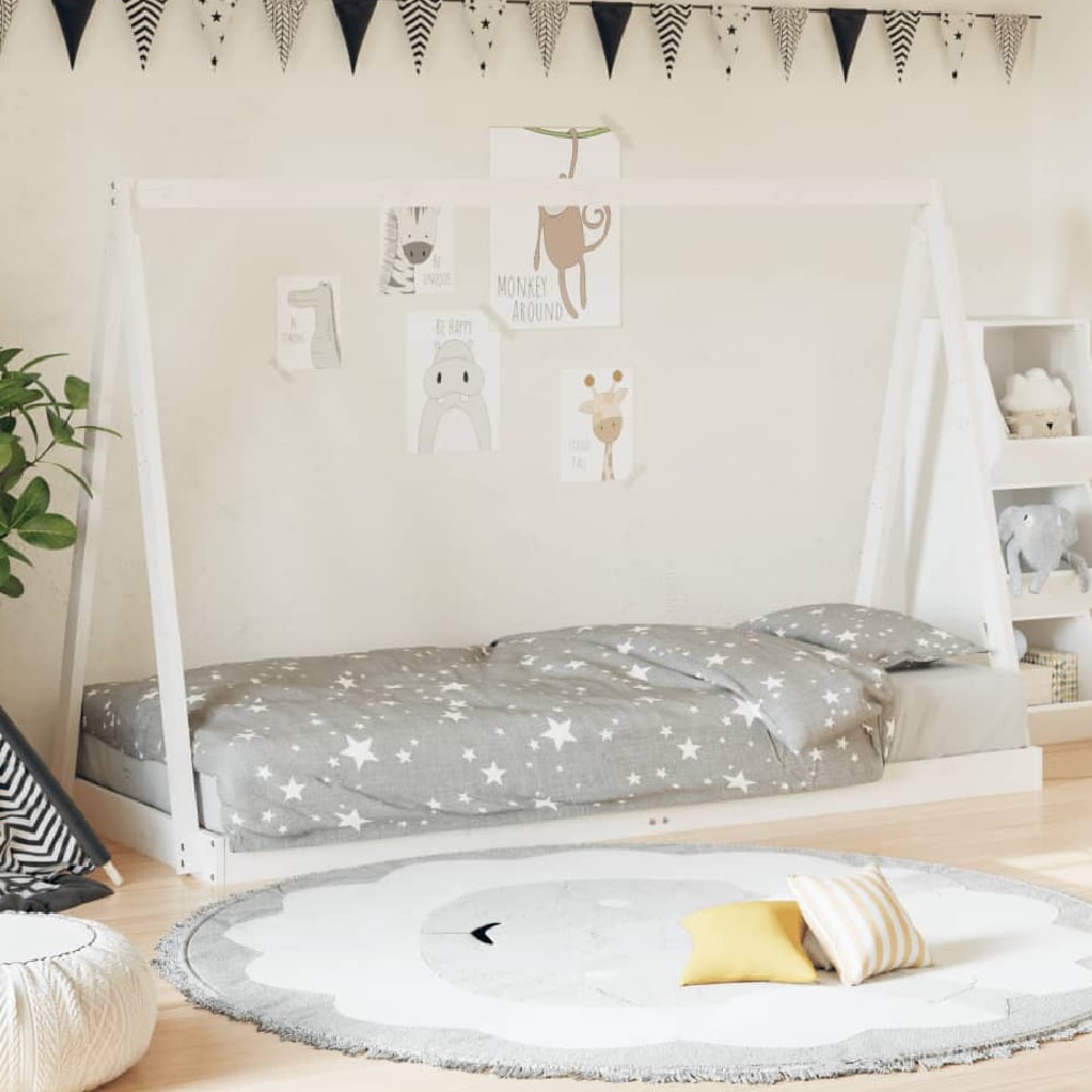 Read more about Nuoro 80x200cm wooden children daybed in white