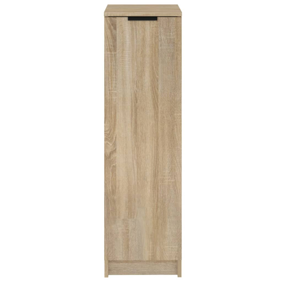 Octave Wooden Shoe Storage Cabinet In Sonoma Oak | Furniture in Fashion