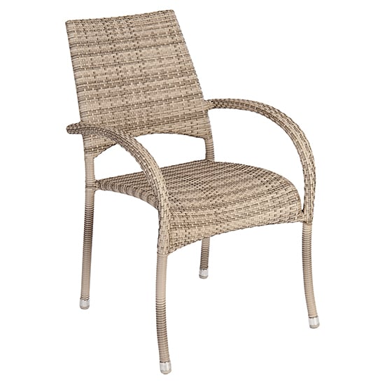 Read more about Ottery outdoor fiji stacking dining armchair in pearl