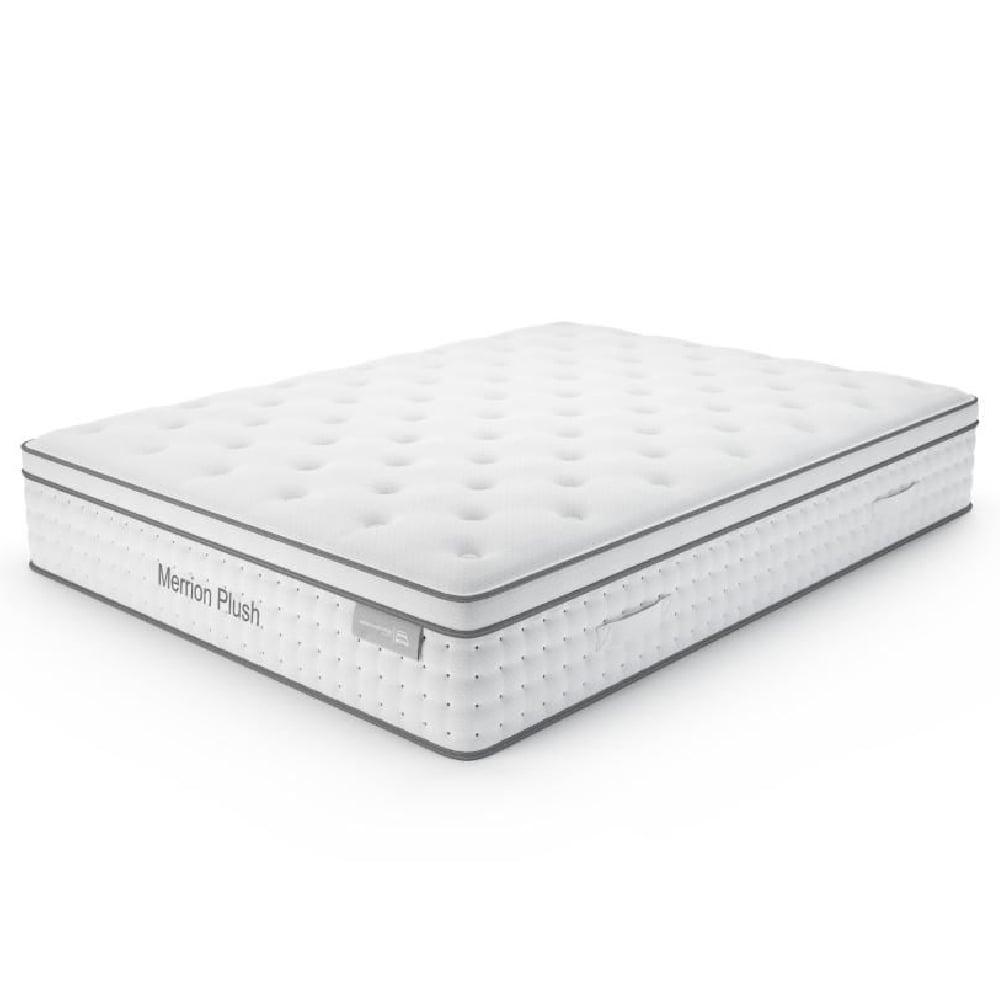 paige fabric super king size mattress in white