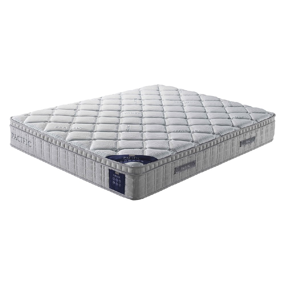 paralia memory foam super king size mattress in white