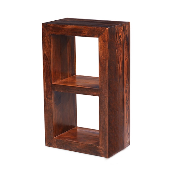 Product photograph of Payton Wooden Display Stand In Sheesham Hardwood from Furniture in Fashion