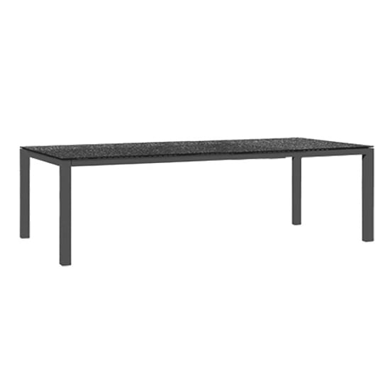 Product photograph of Pengta Outdoor 300cm Ceramic Top Dining Table In Slate from Furniture in Fashion