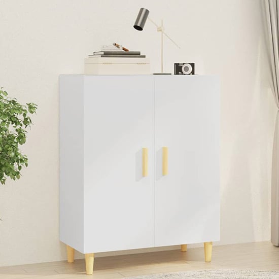 Product photograph of Pirro Wooden Sideboard With 2 Doors In White from Furniture in Fashion