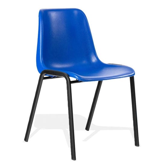Read more about Polly stacking office visitor chair in blue