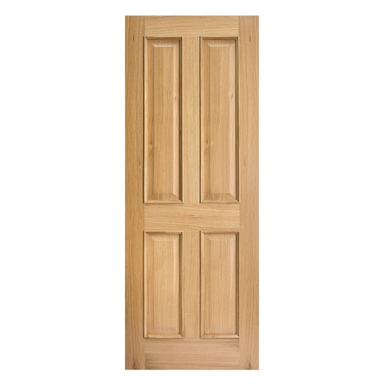 Product photograph of Regent 2040mm X 726mm Fire Proof Internal Door In White Oak from Furniture in Fashion