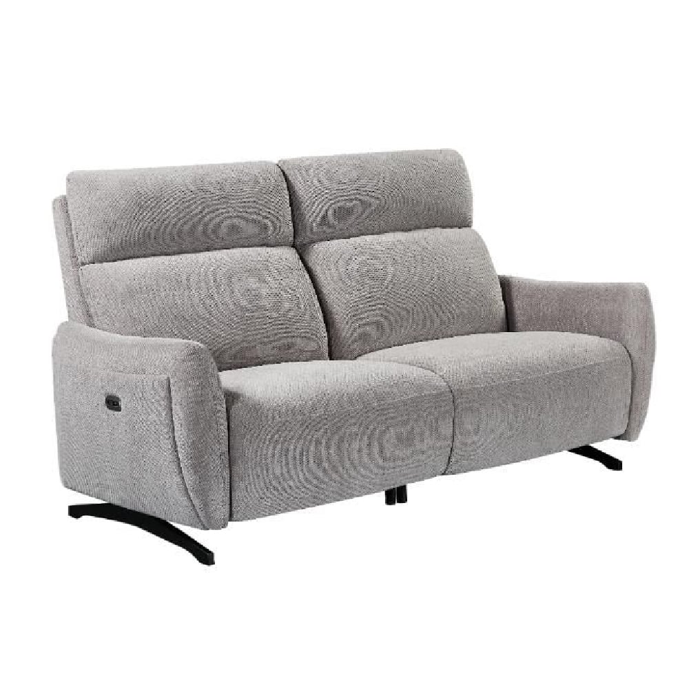 Read more about Revere fabric electric recliner 3 seater sofa in natural