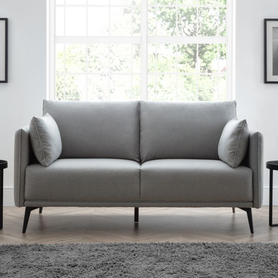 Read more about Rania fabric 2 seater sofa in palmira wool effect