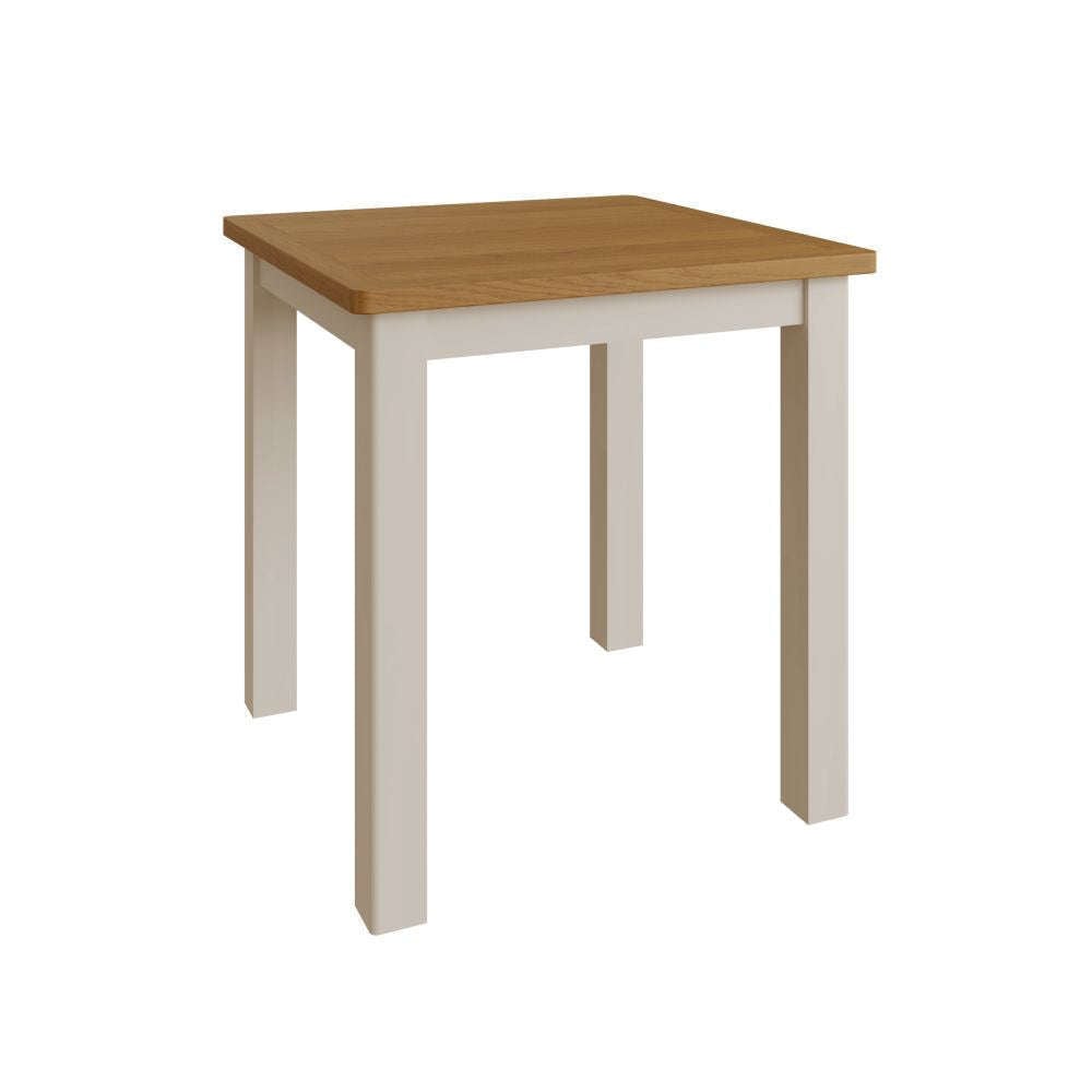 Product photograph of Rosemont Wooden Dining Table Square In Dove Grey from Furniture in Fashion