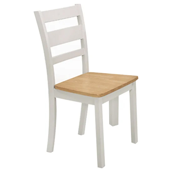 Read more about Rubin wooden dining chair in oak and grey
