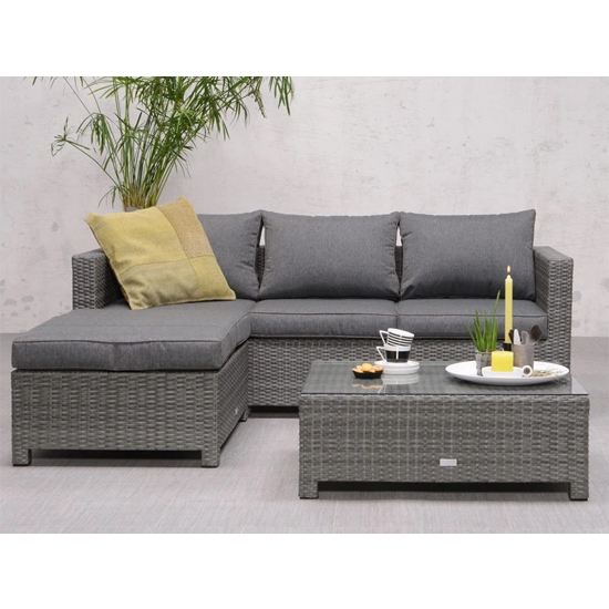 Rudesole Sofa Group With Coffee Table In Organic Grey | Furniture in ...