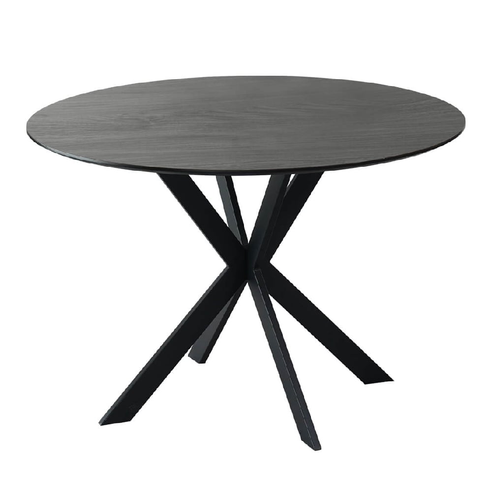 Read more about Santiago wooden round dining table in smoke