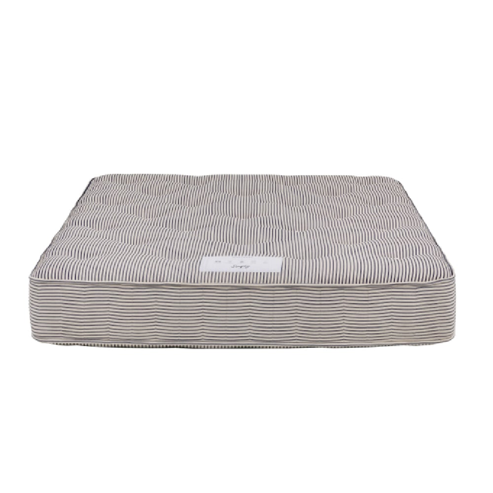 saratoga fabric double pocket mattress in white