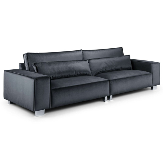 plush 4 seater sofa