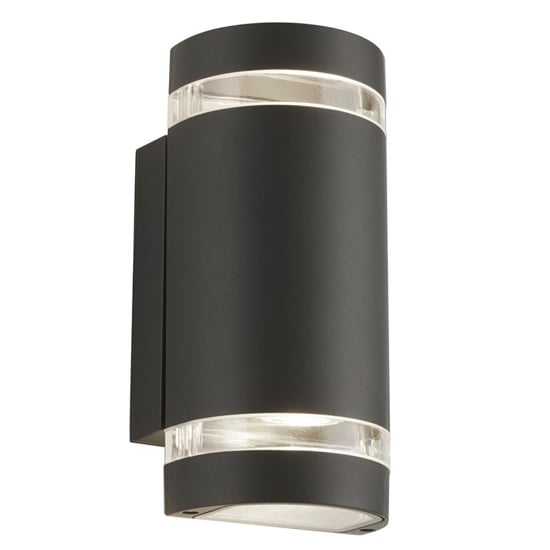Read more about Sheffield led outdoor 2 lights wall light in grey