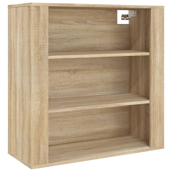 Silvis Wooden Wall Shelving Unit In Sonoma Oak Furniture In Fashion 0314