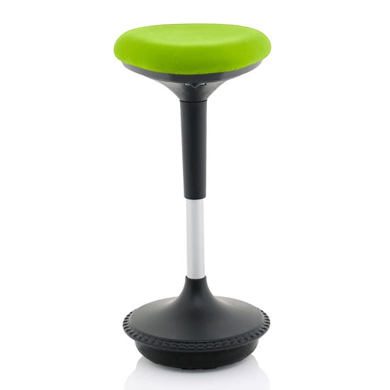 Read more about Sitall fabric office visitor stool with myrrh green seat