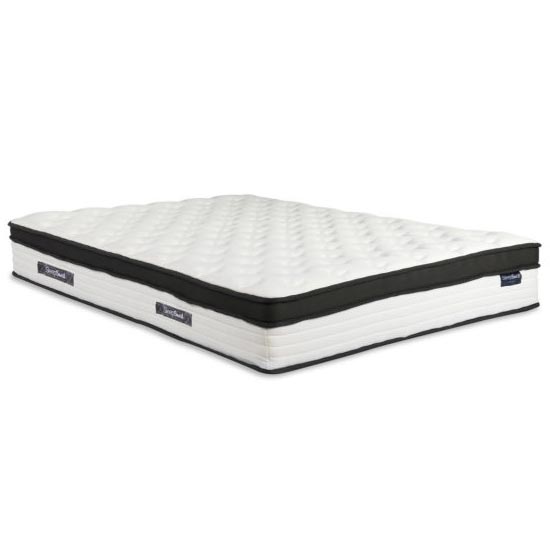 Product photograph of Sleepsoul Cloud Pocket Sprung King Size Mattress In White from Furniture in Fashion