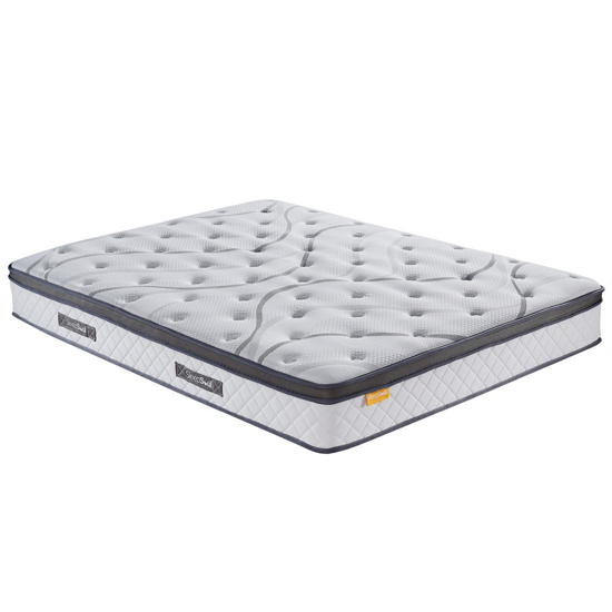 Product photograph of Sleepsoul Heaven Coolgel Double Mattress In White from Furniture in Fashion