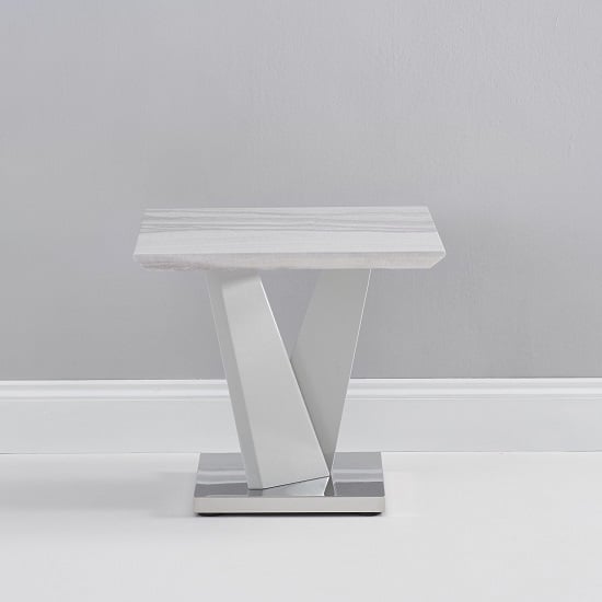 marble effect lamp tables