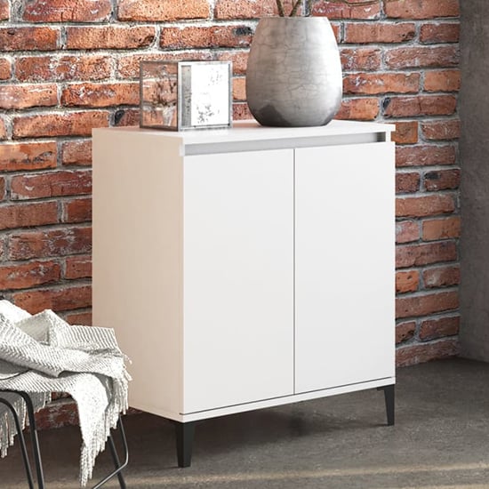 Read more about Vaeda wooden sideboard with 2 doors in white
