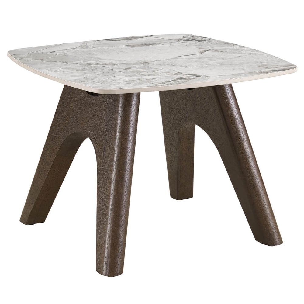 Read more about Venice sintered stone lamp table square in grey