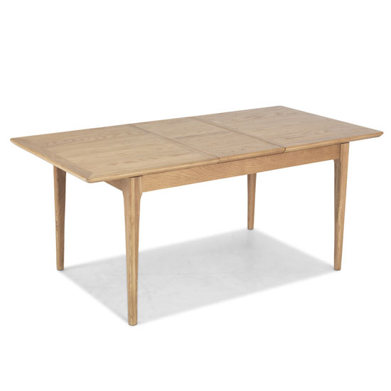 Read more about Wardle wooden large extending dining table in light solid oak