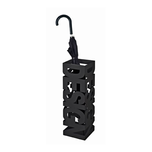 Product photograph of Design Umbrella Stand In Black from Furniture in Fashion