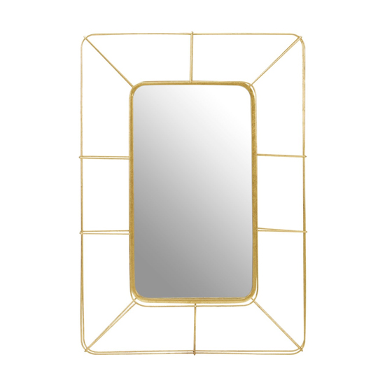 Read more about Yaxoya contemporary wall mirror in gold