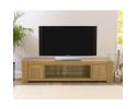 Sayan Wooden TV Stand In Walnut With 4 Drawers 32144