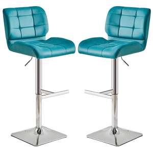 teal leather bar stools with backs