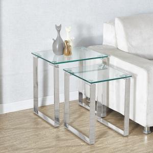 Glass Nest Of Tables Uk Up To 70 Off Furniture In Fashion